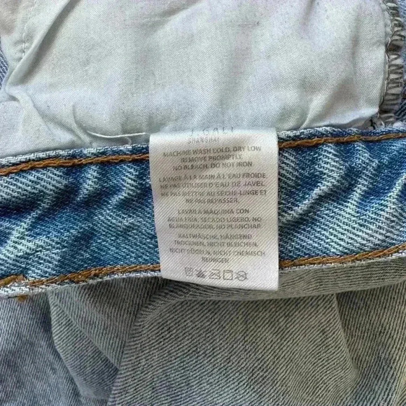 Women's John Galt Brandy Melville Denim Jeans Size Small High Rise Light Wash - Picture 7 of 11